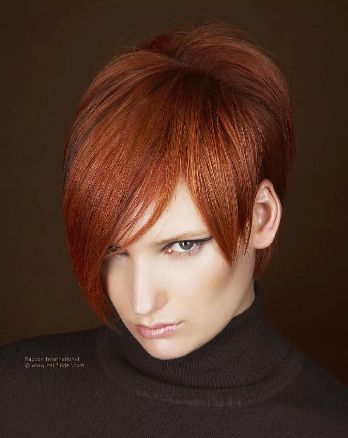 Прически на короткие рыжие волосы