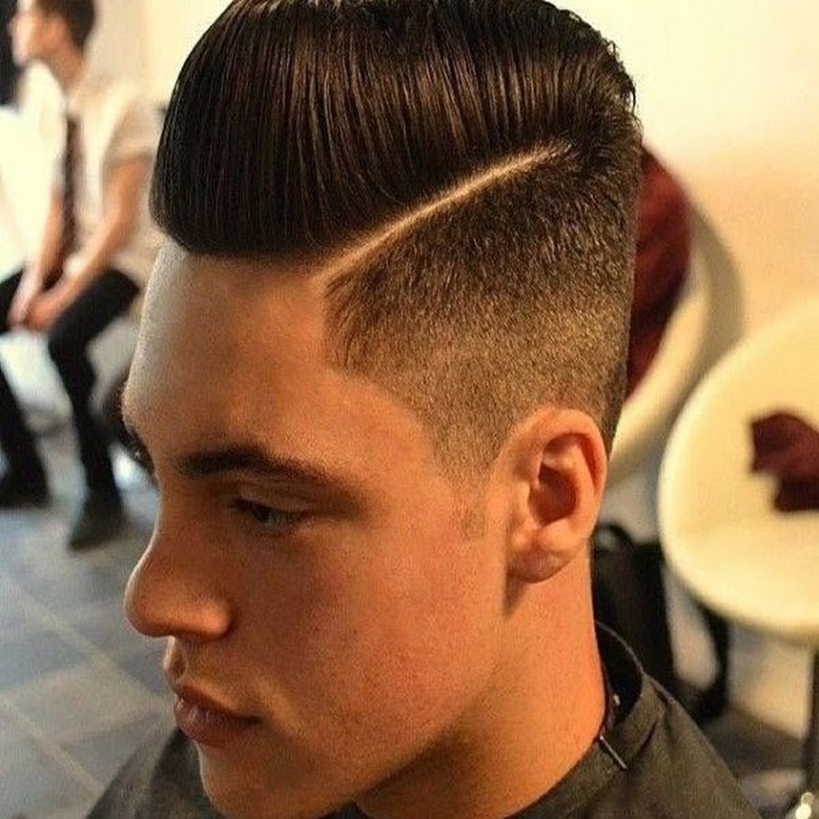 Крутые прически с пробором