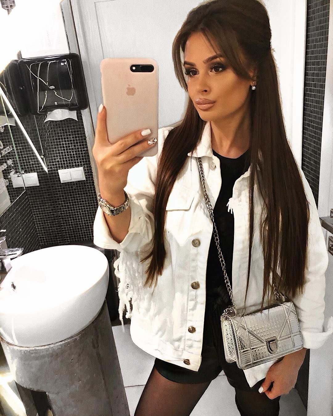 Чёлка на две стороны 2020 на длинные