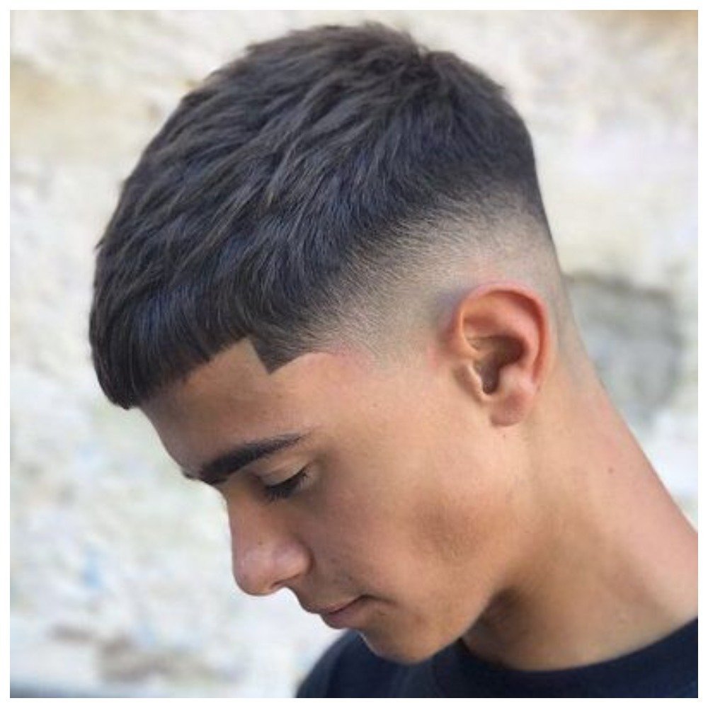 Цезарь фейд полубокс