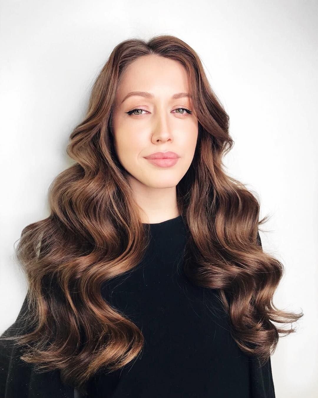 Крупные волны на волосах