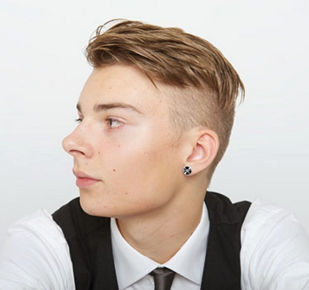 Стрижки для подростков с выбритыми висками