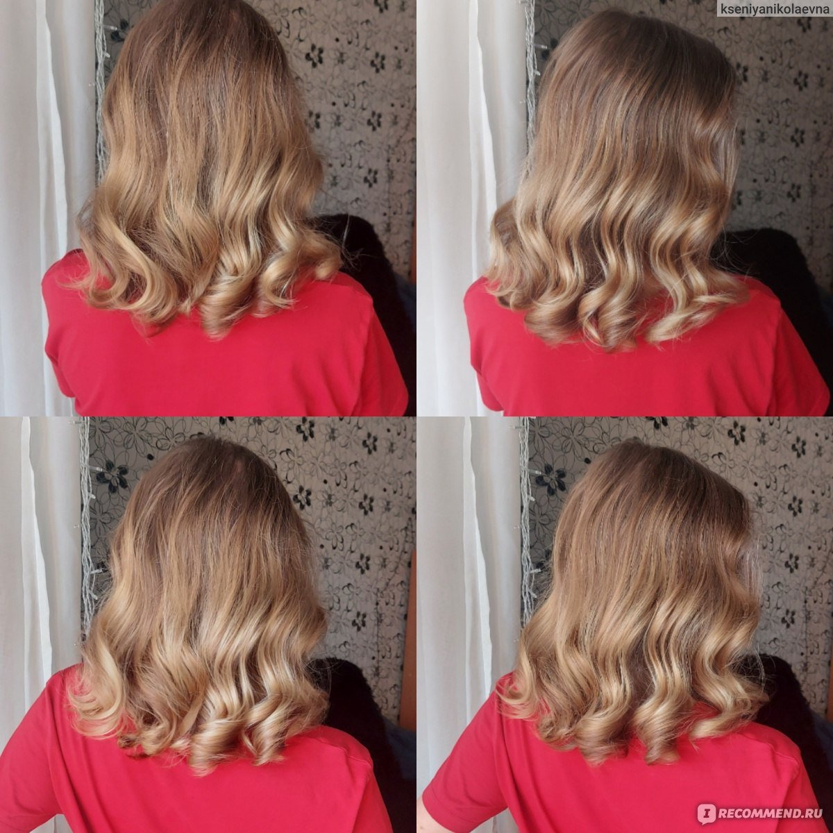 Локоны от корней