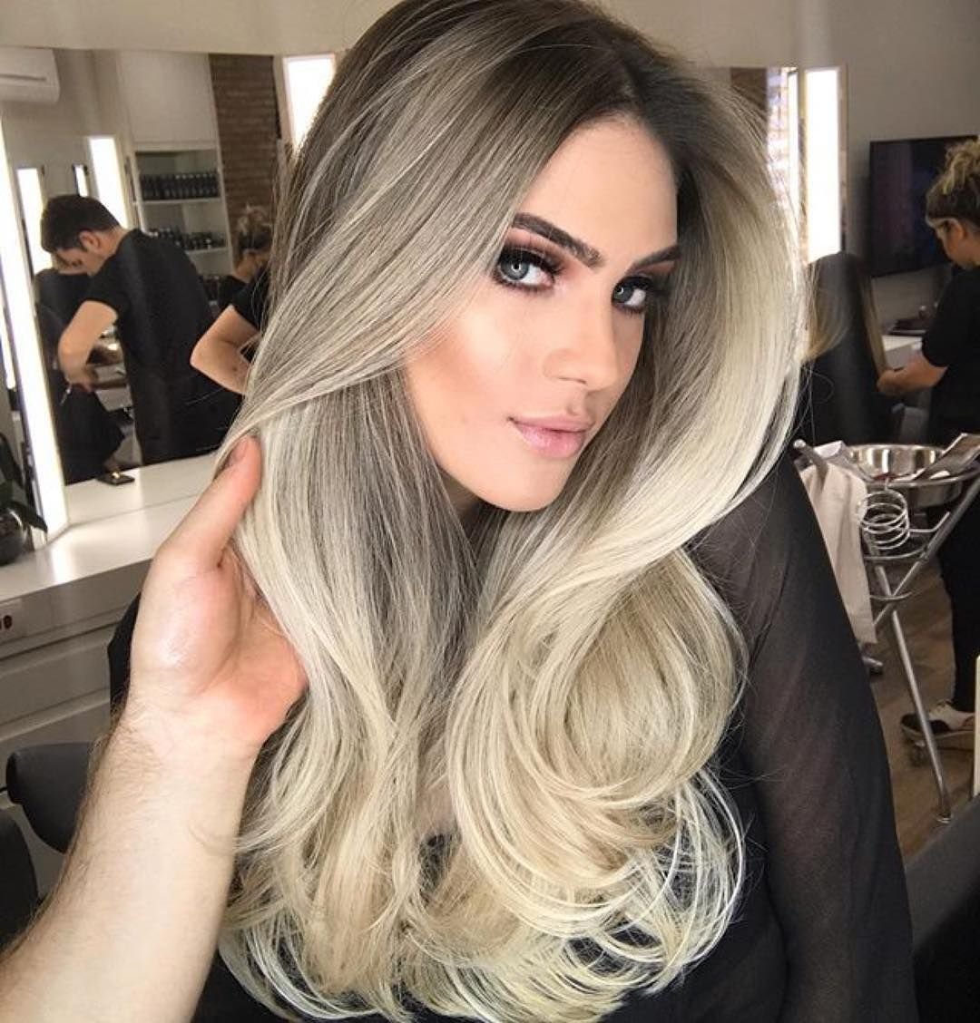 Балаяж блонд 2020