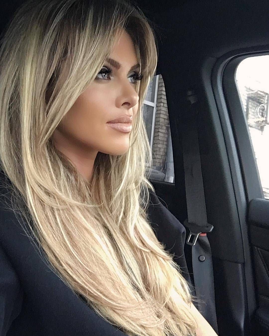 Модное окрашивание для блондинок