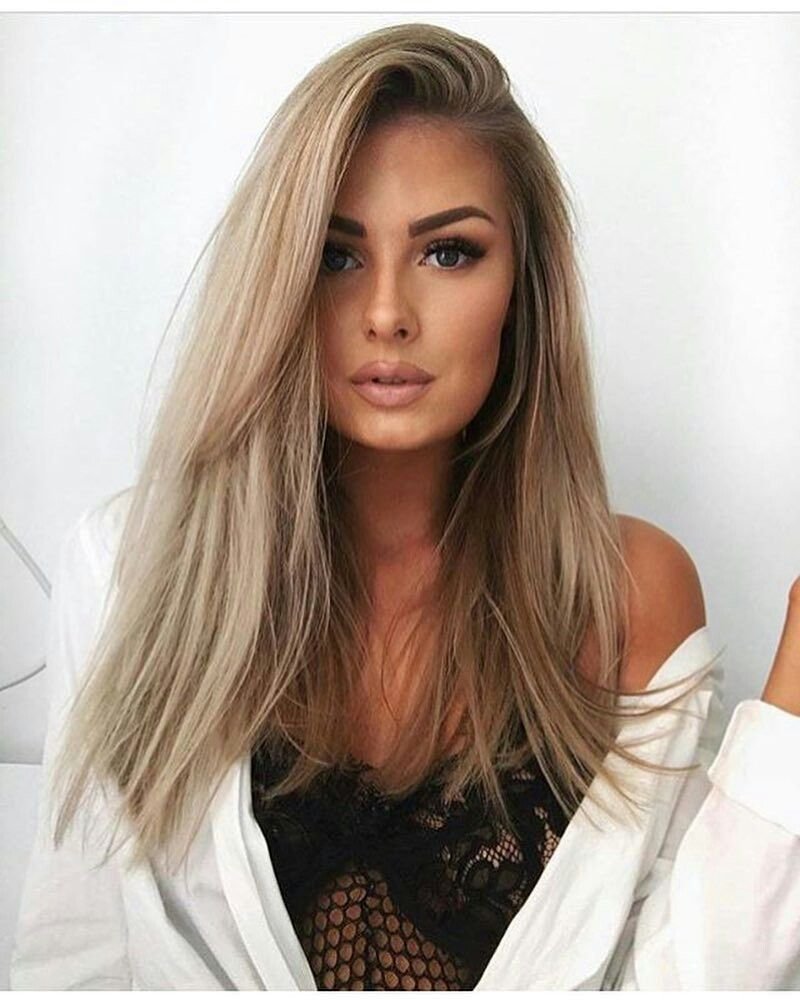 Небрежная укладка на длинные волосы