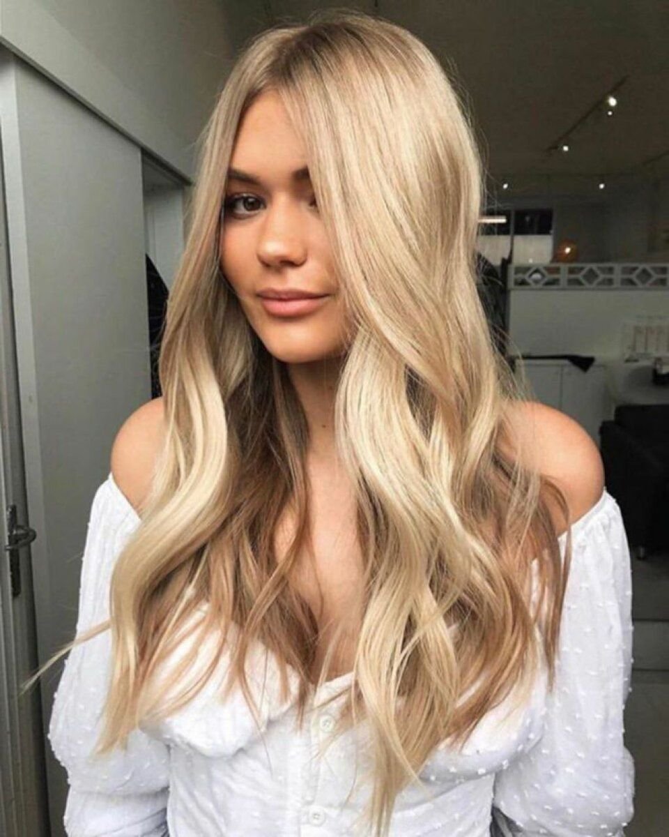 Мелирование балаяж 2020