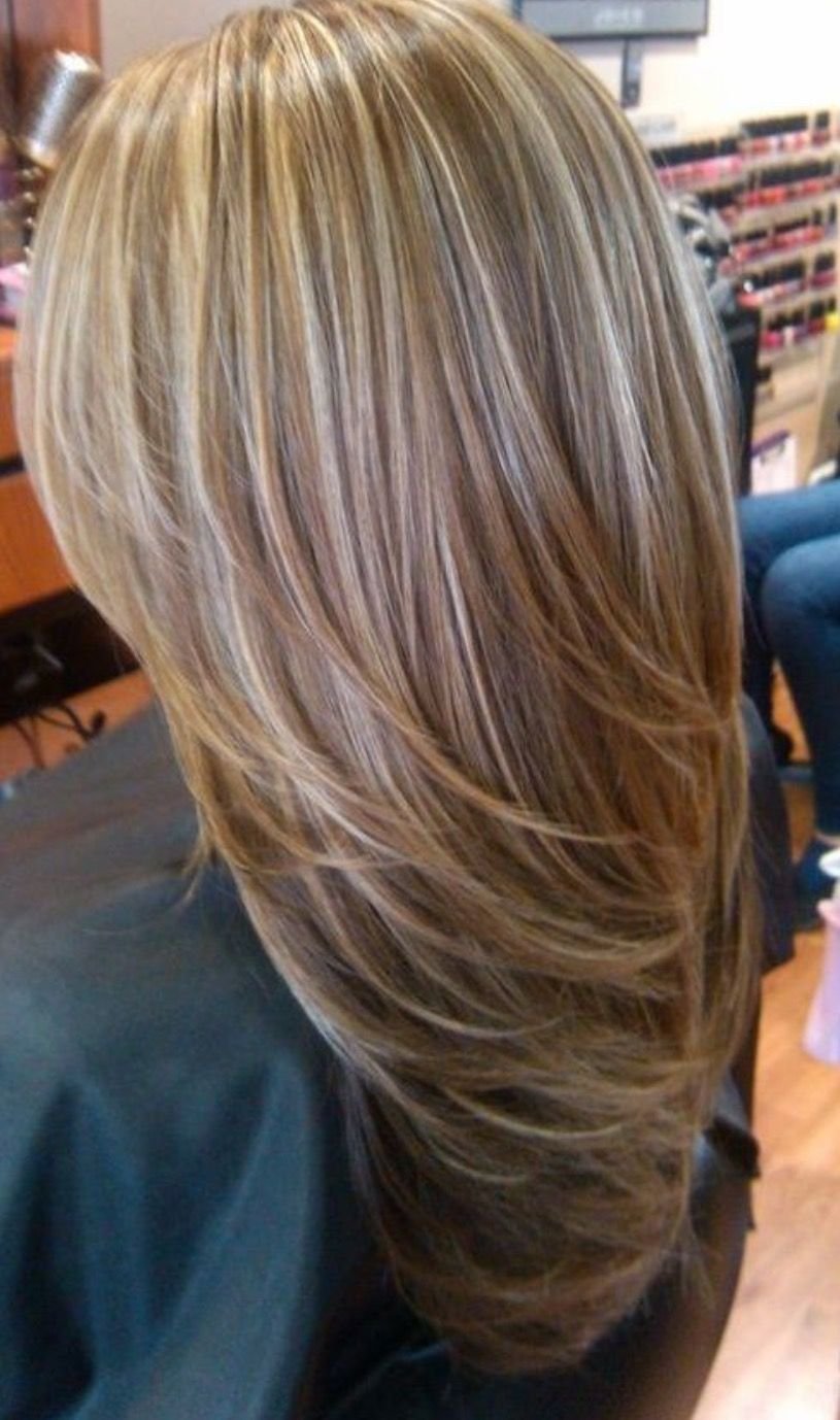 Балаяж блонд