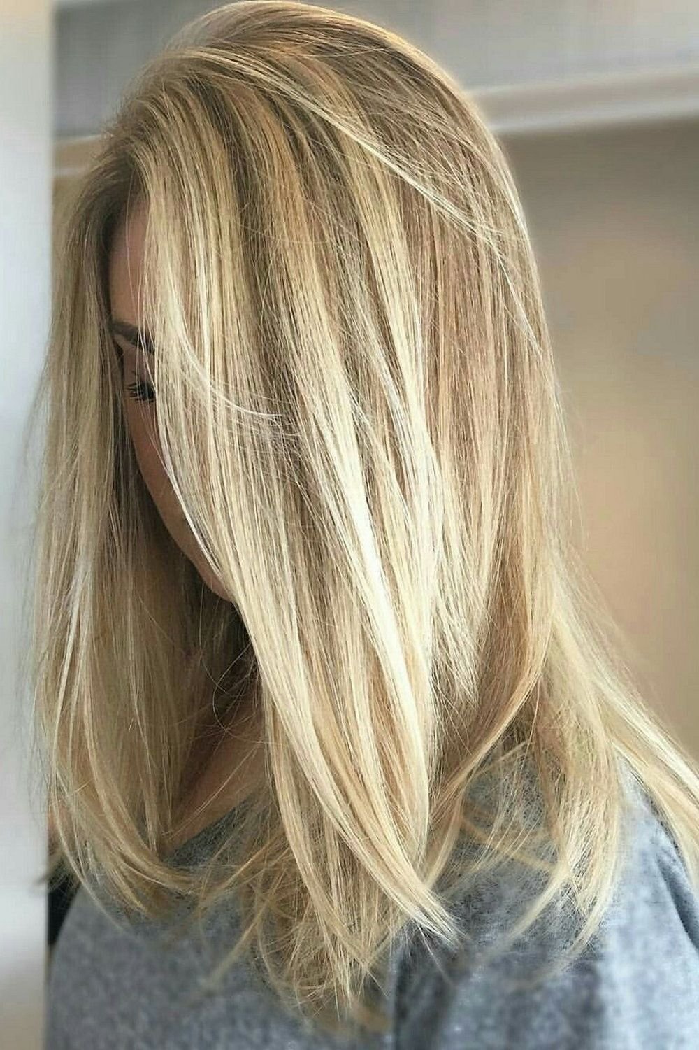 Вуальное мелирование на темные