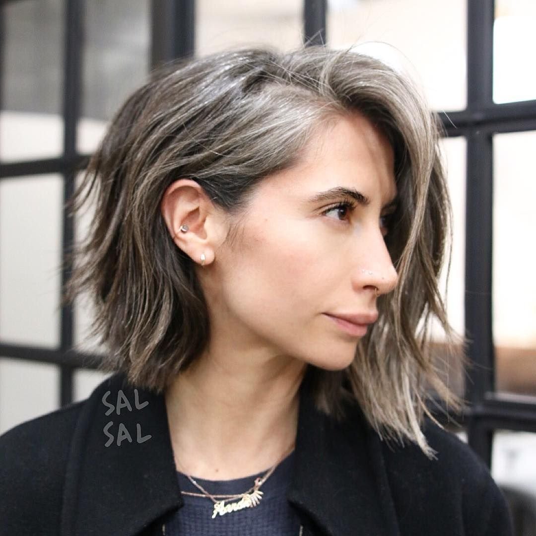 Седая прядь