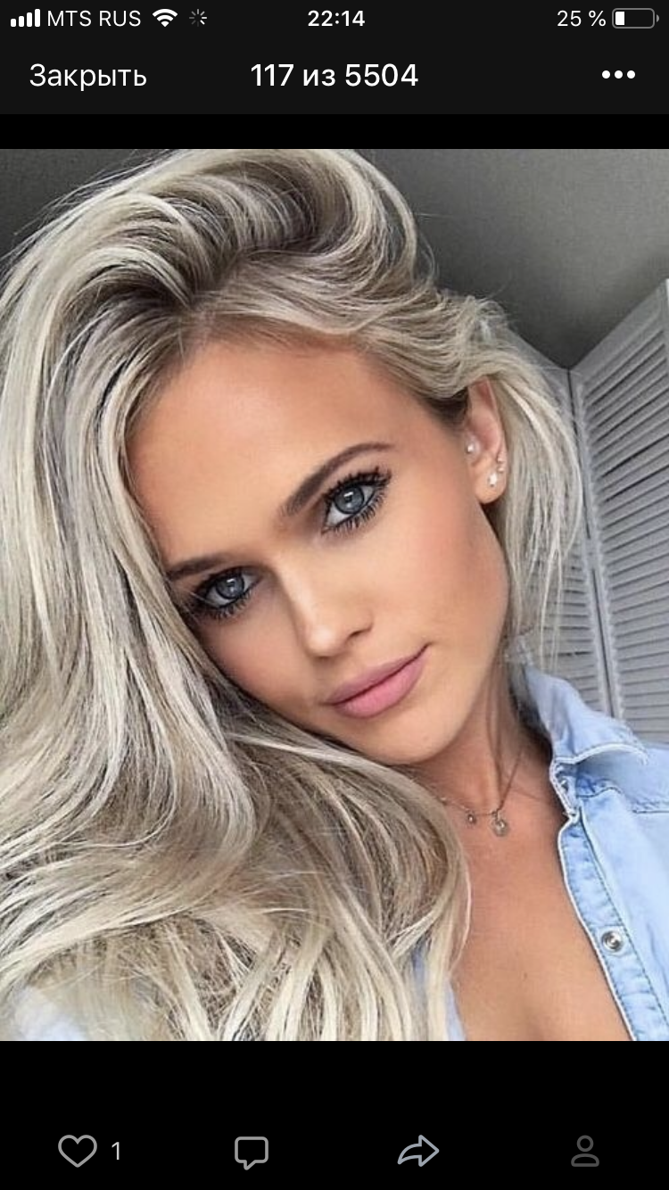 Цвета блонда