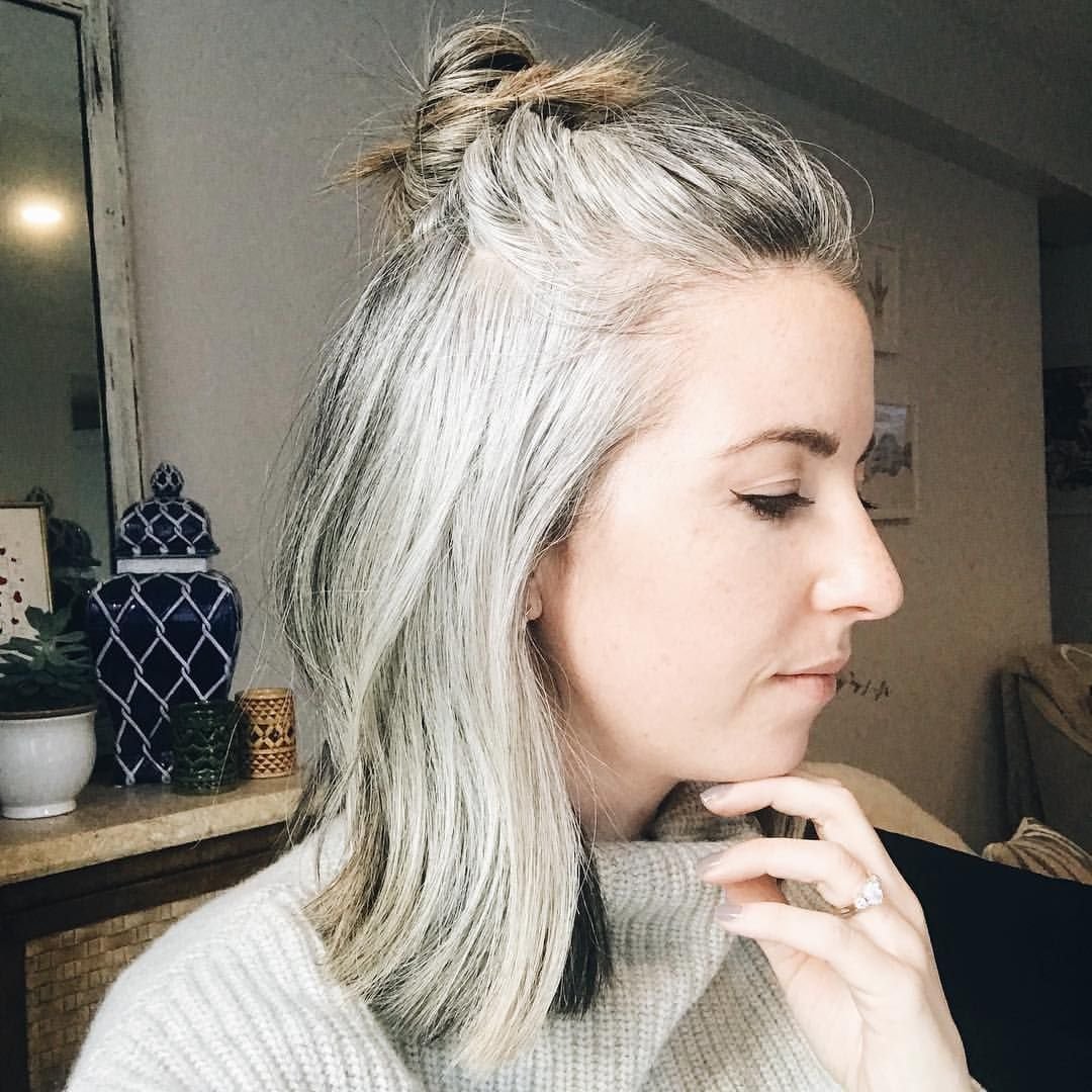 Отросшие Седые волосы