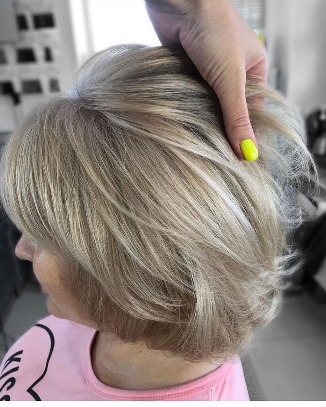 Окрашивание седых волос