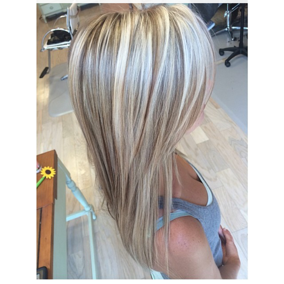 Мелирование на светлые волосы