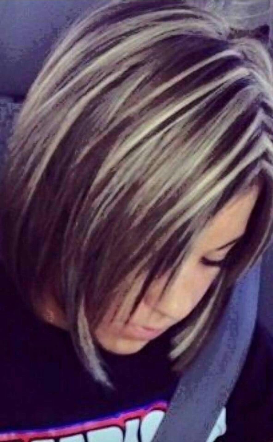 Мелирование на длинное каре