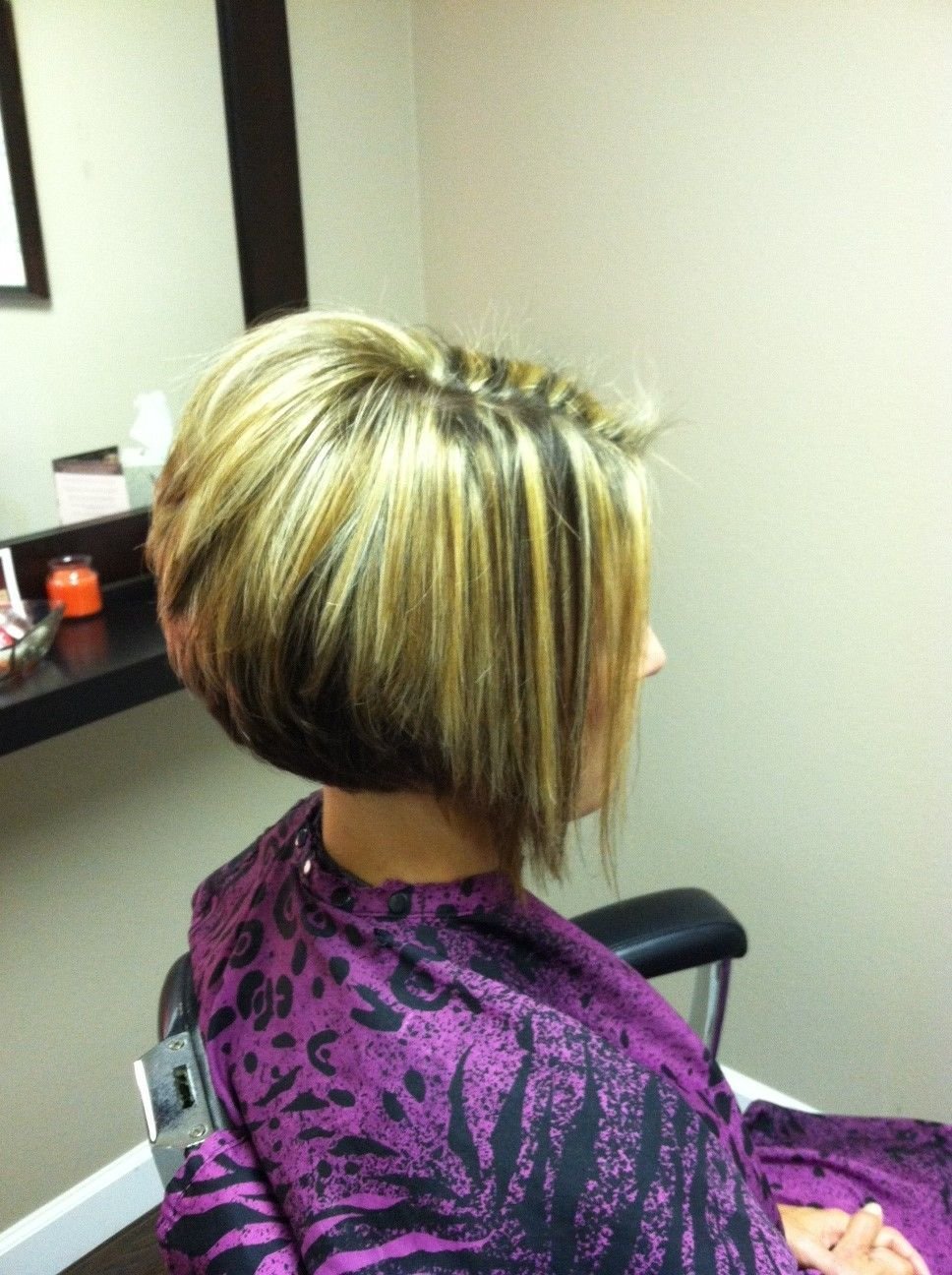 Стрижка Пикси-Боб и мелирование