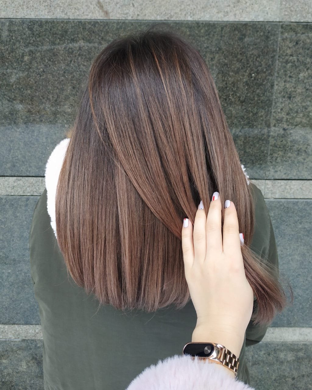 Тонирование темных волос светлым оттенком