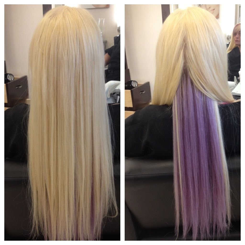 Платиновый блонд пепельный ледяной