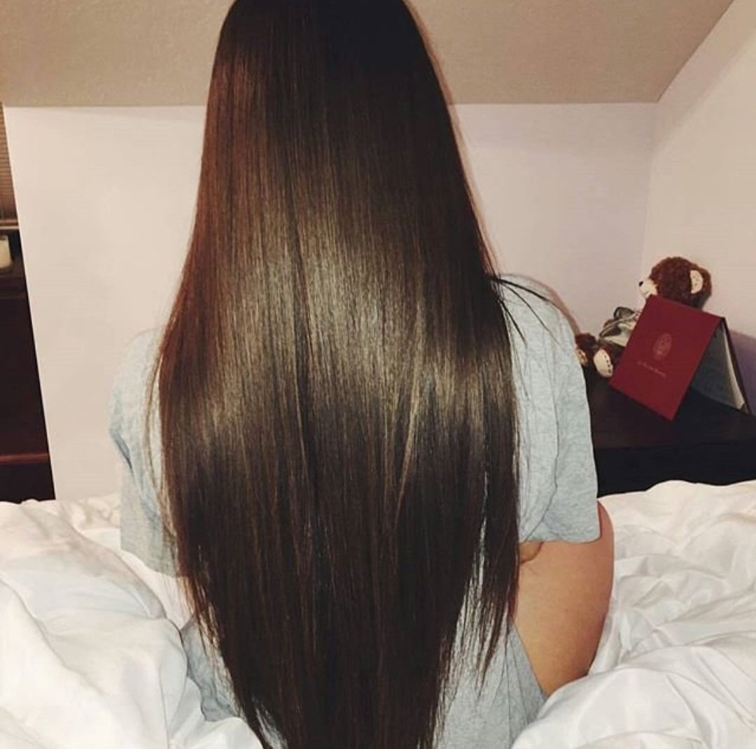 Длинные ухоженные волосы