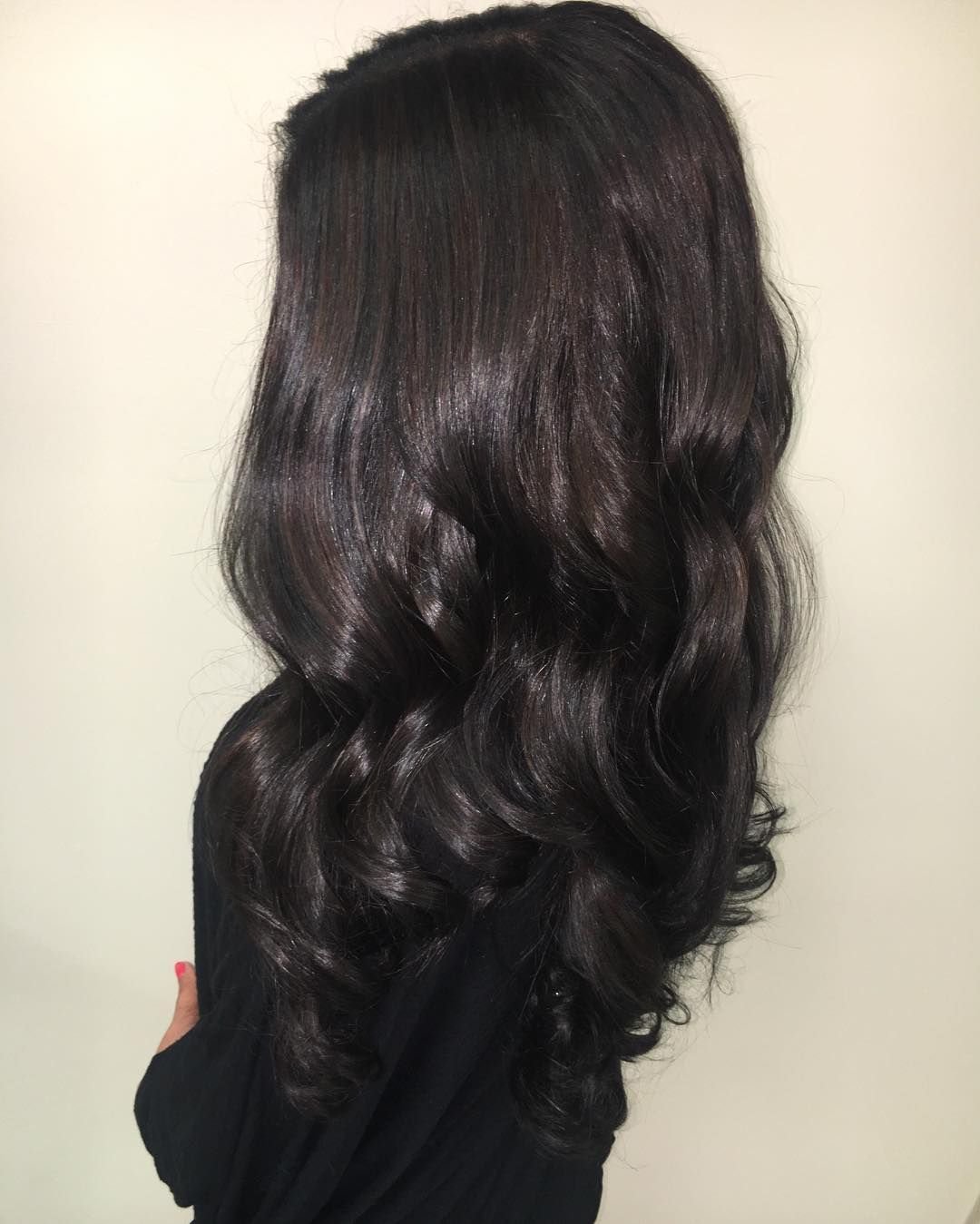 Цвет волос Горький шоколад с пепельным оттенком