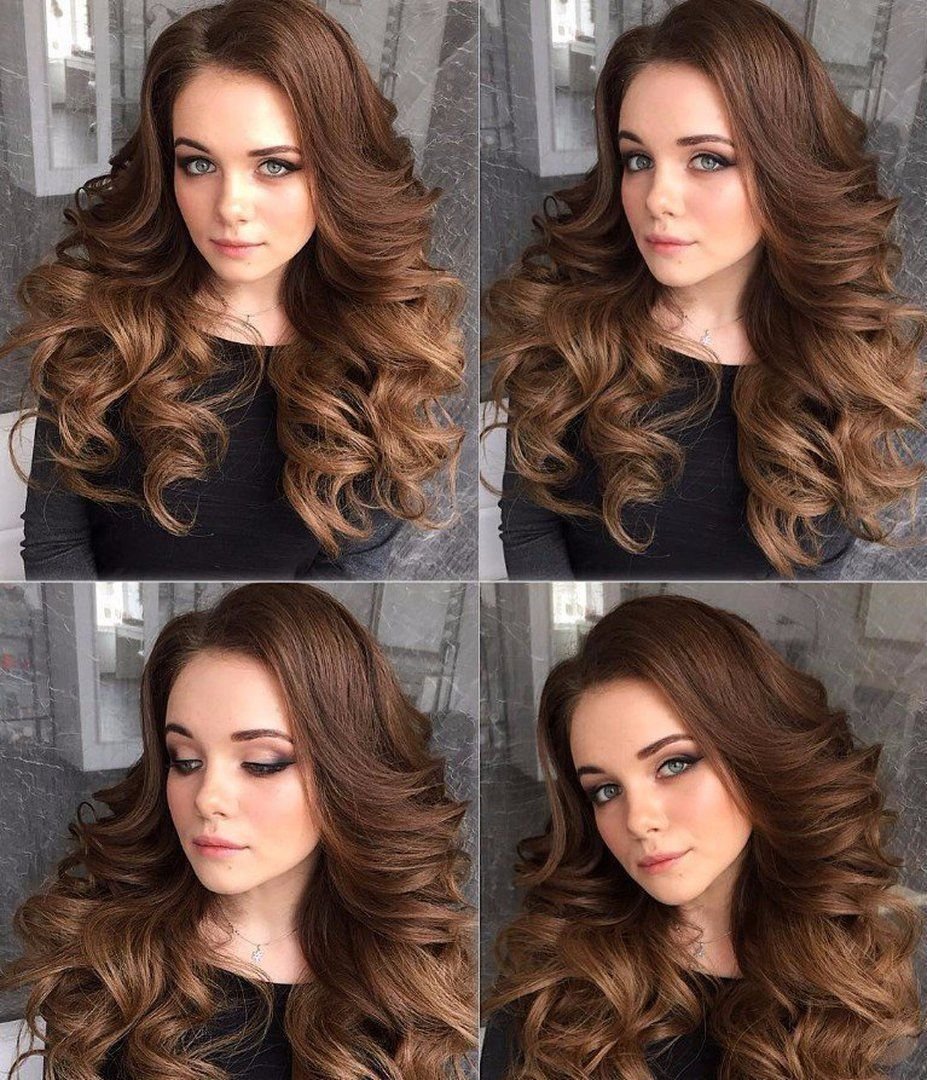 Объемные Локоны от лица