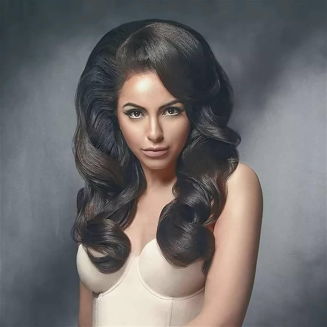 Укладка на длинные волосы