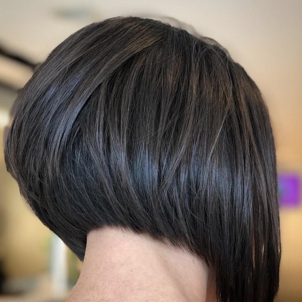 Стрижка каре Боб затылок