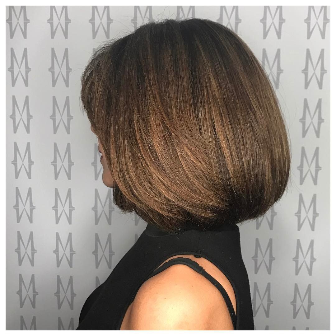 Каре с объемом на затылке