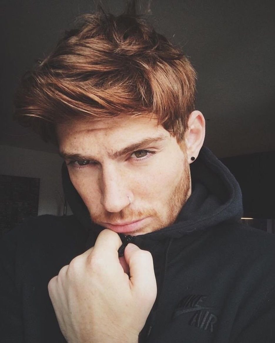 Каштановые волосы у мужчин