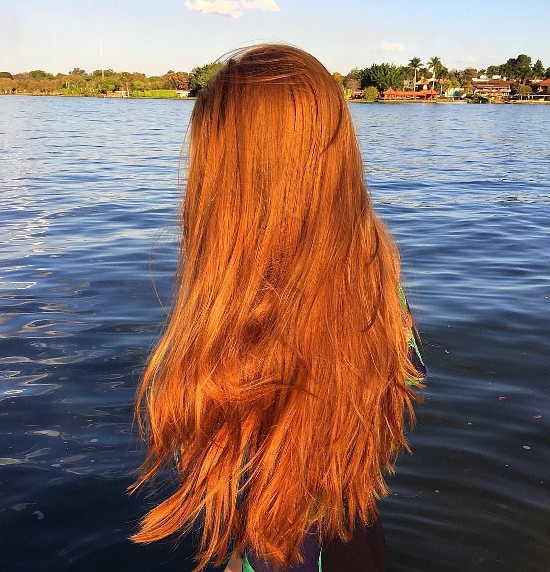 Руссо рыжеватые волосы