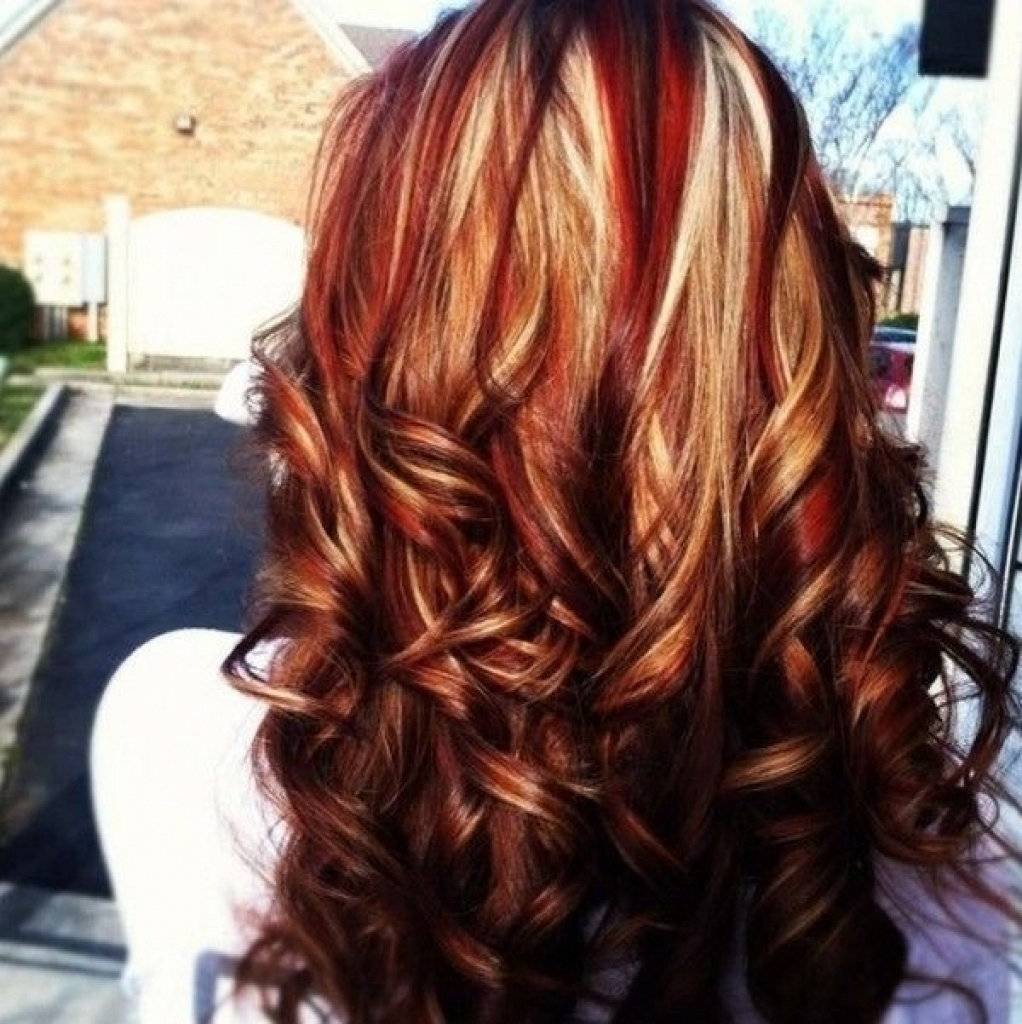 Вуальное мелирование