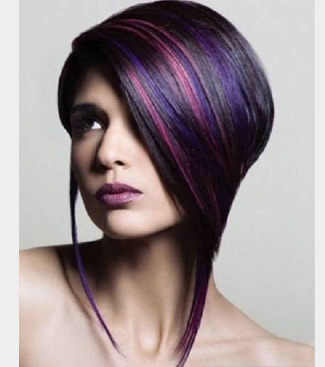 Цветное мелирование