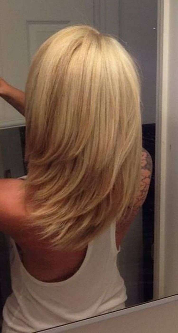 Стрижка каре сзади каскадом