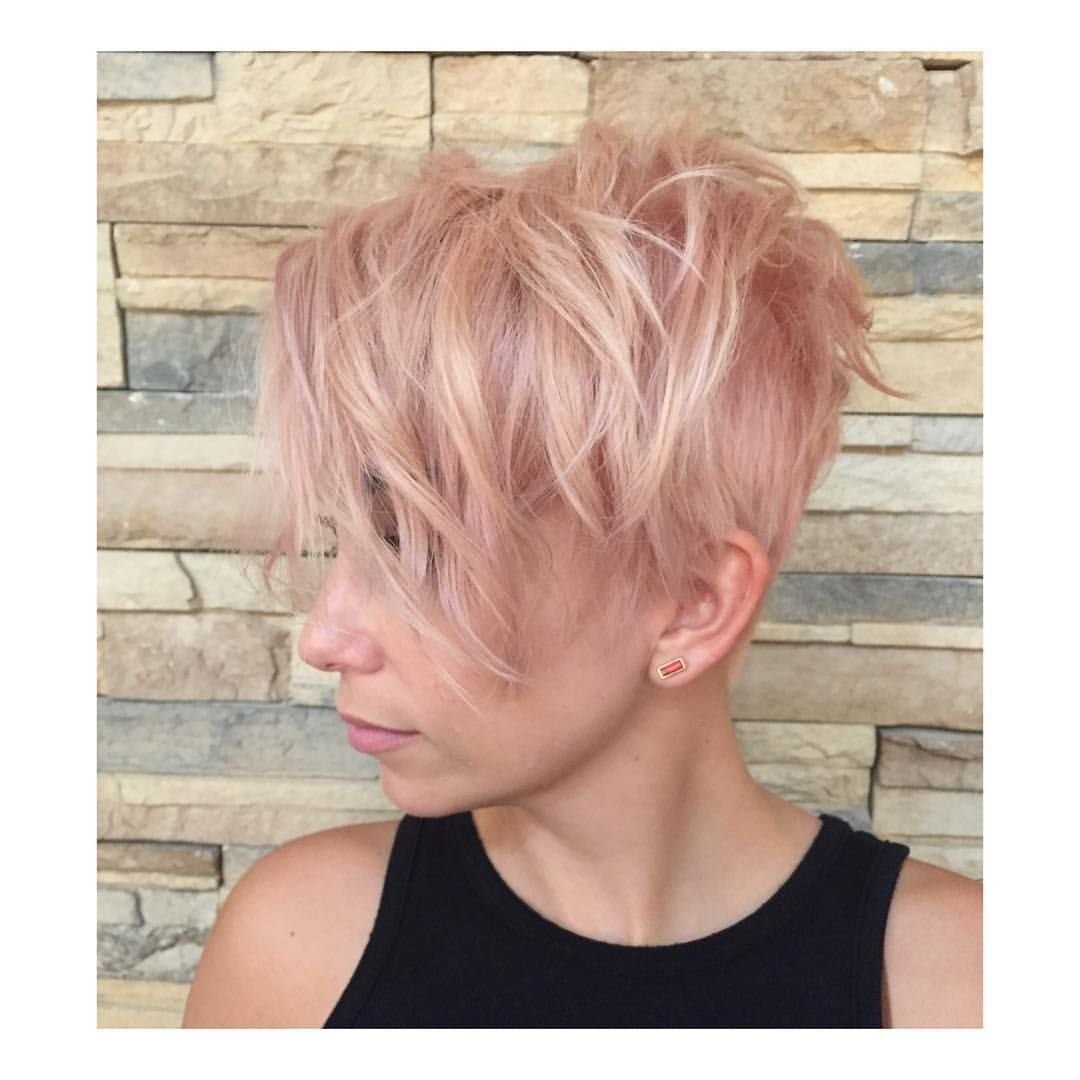 Персиковый блонд Пикси