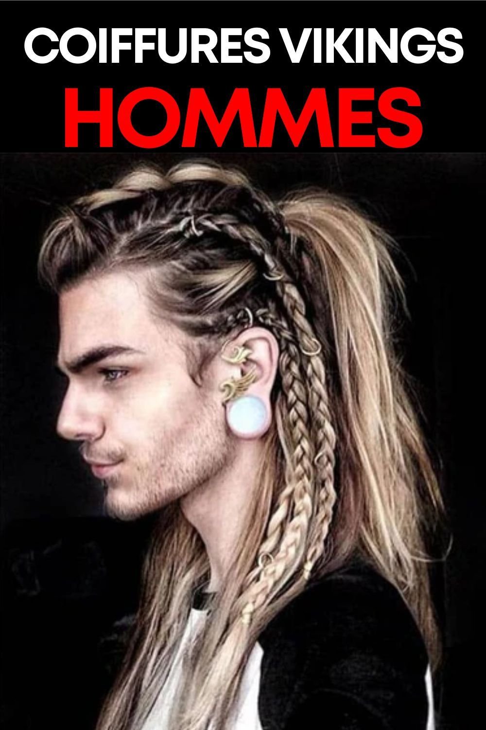 Брейд-косы Викинг мужские