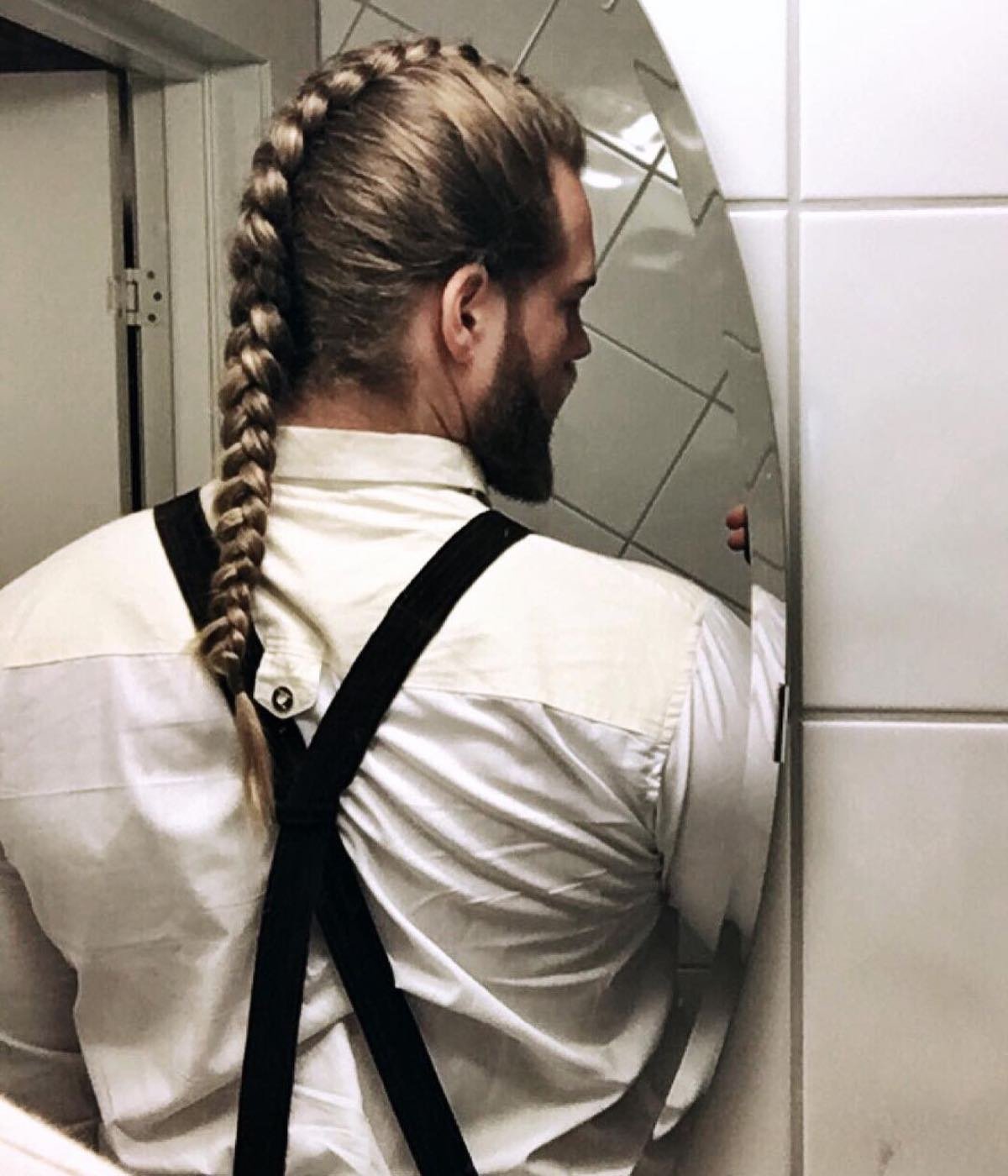 Косички у мужчин