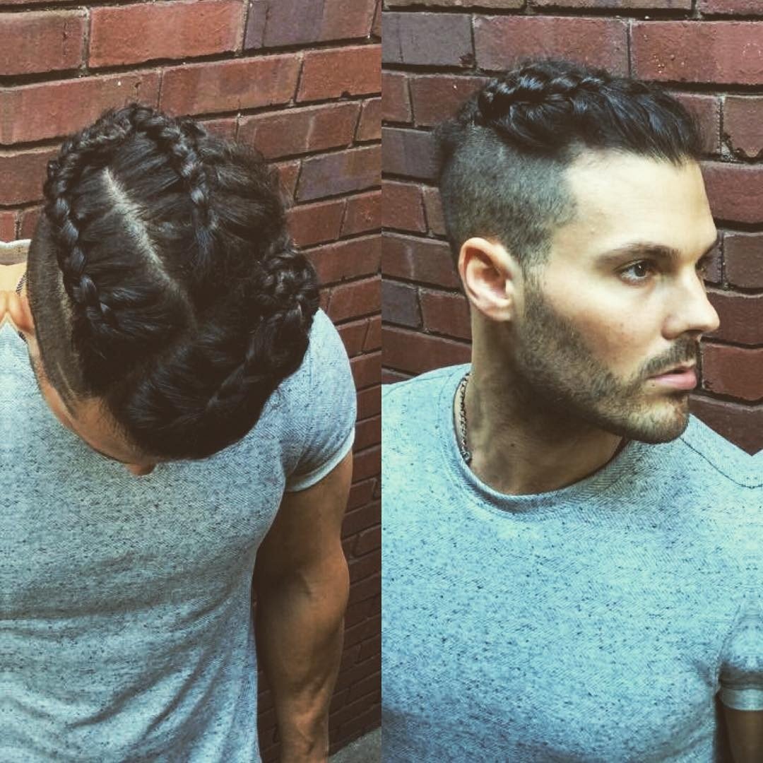 Прически спортивные с косичкой мужские