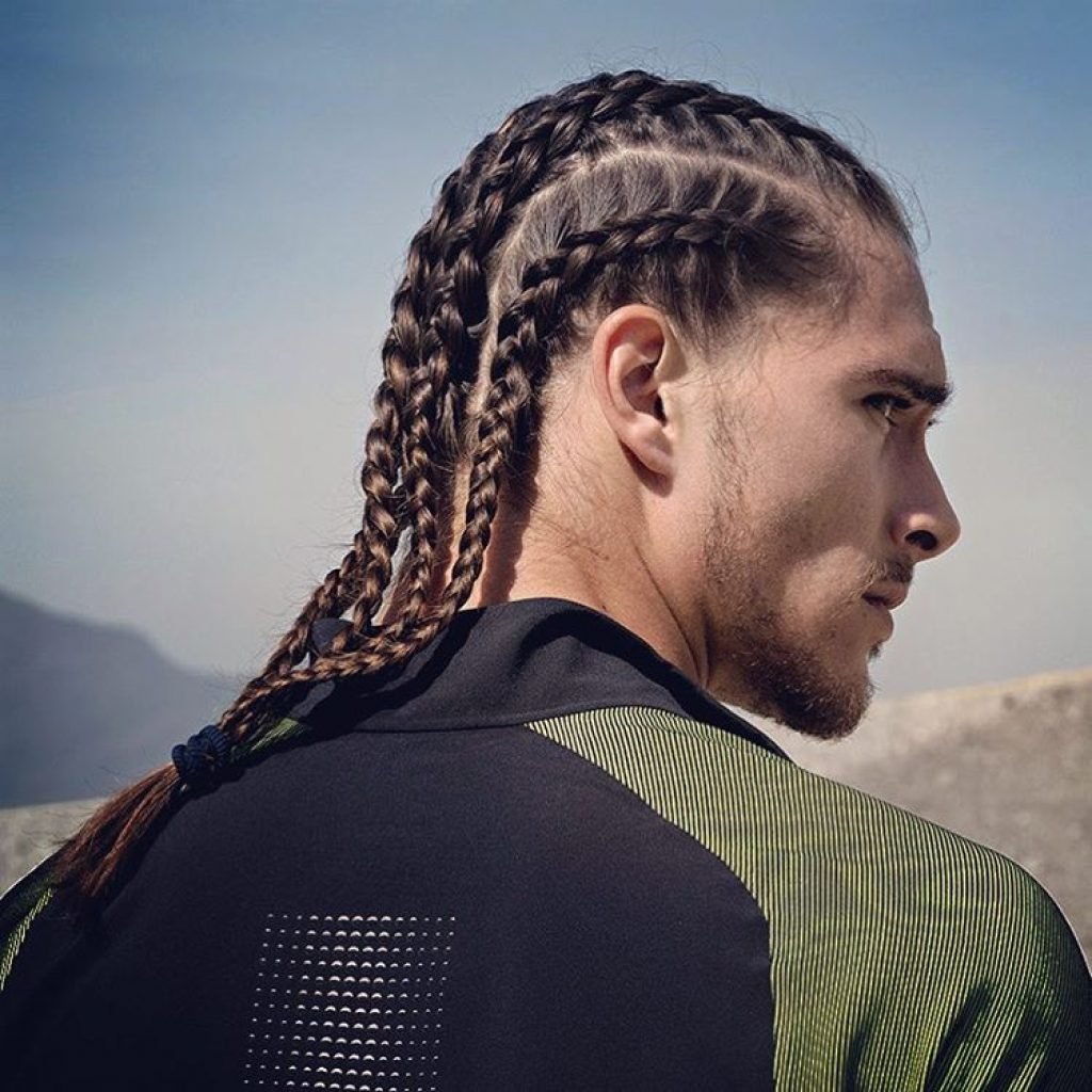 Cornrows Braids мужские у белых