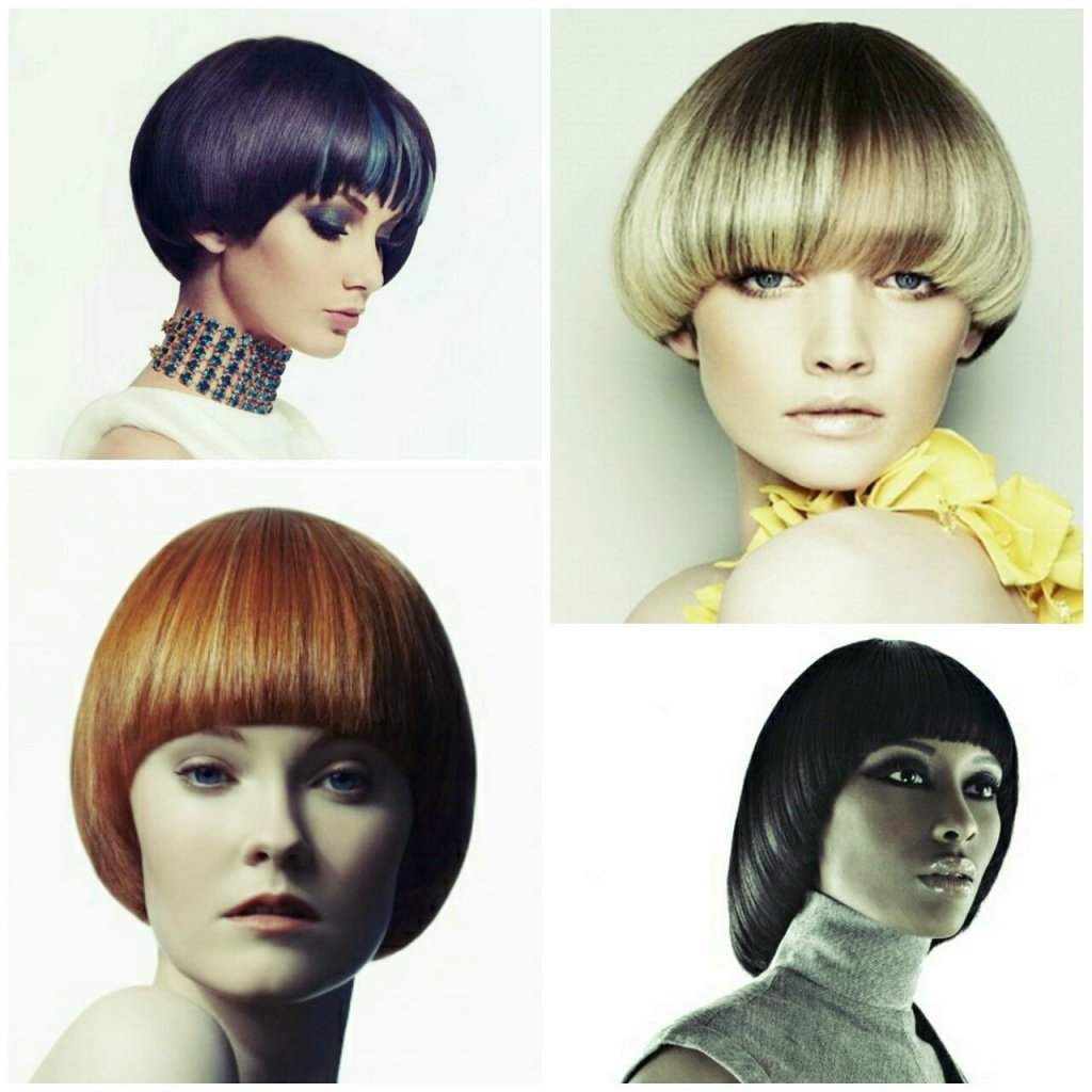 Стрижка Мирей Матье сессон