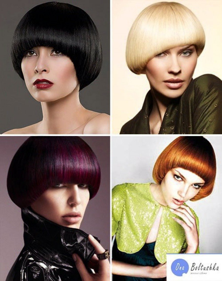 Стрижка паж Мирей Матье