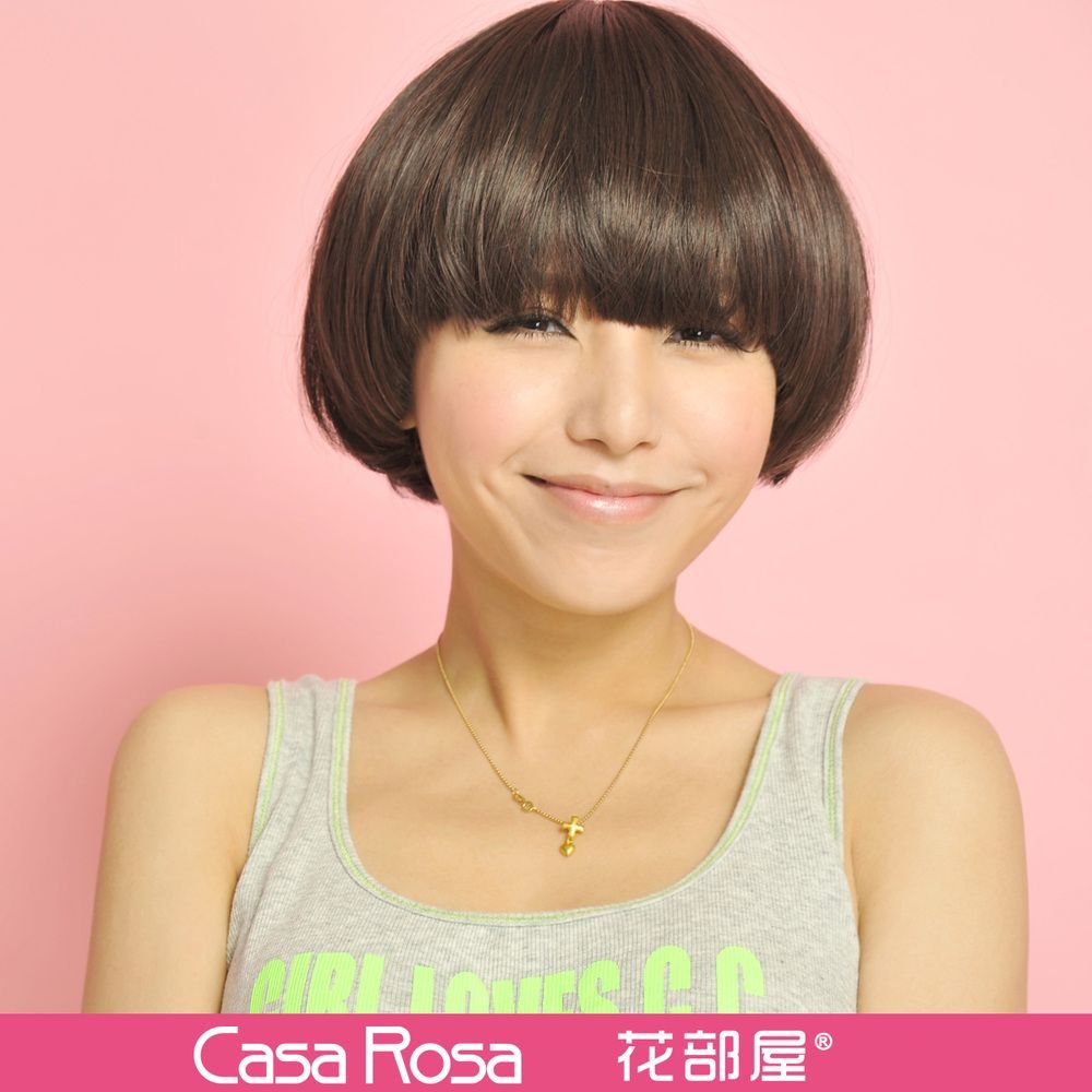 Стрижка для подростка девочки с челкой