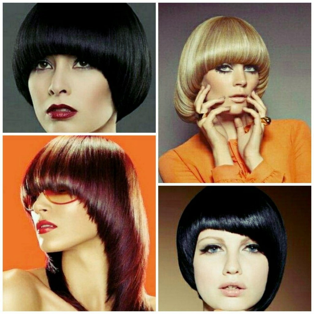 Стрижка Мирей Матье сессон