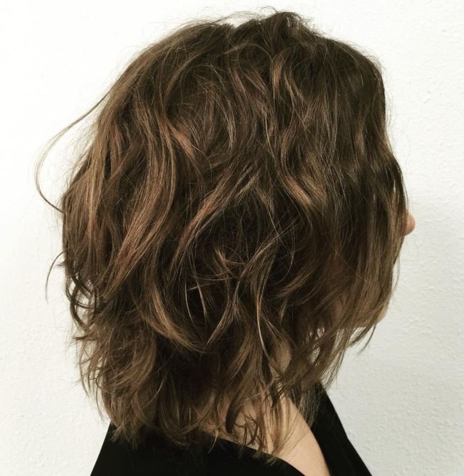 Каре Шегги на кудрявые