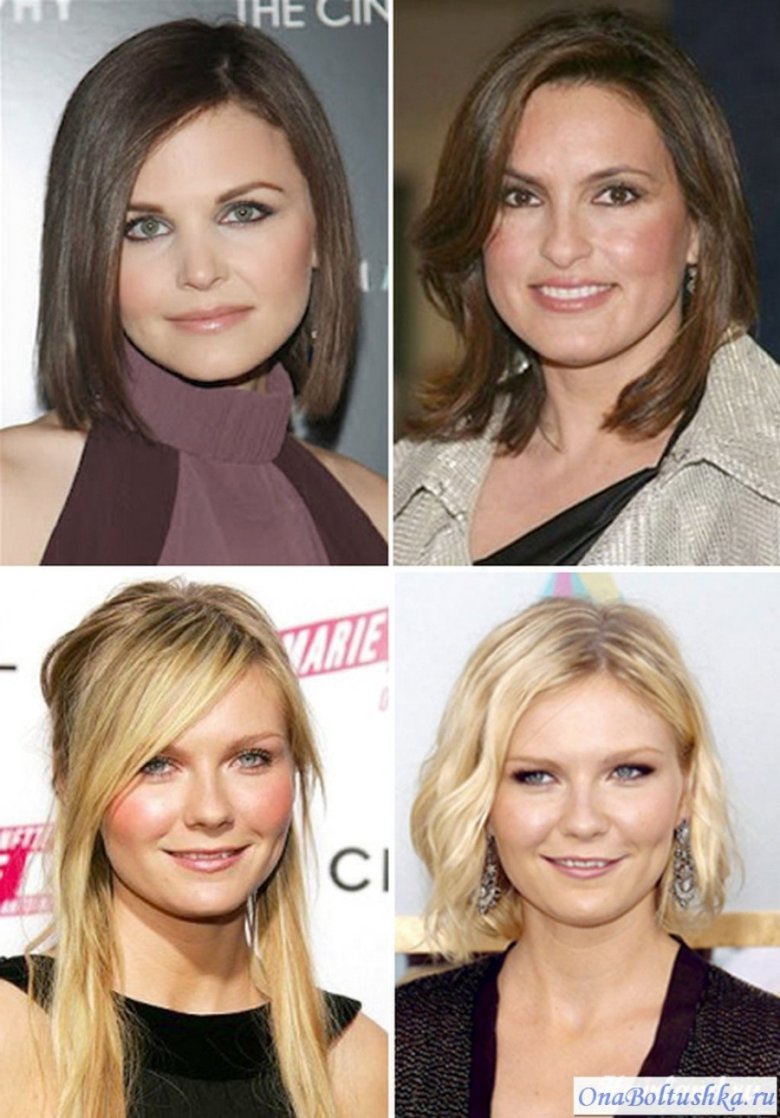 Стрижки для широкого круглого лица