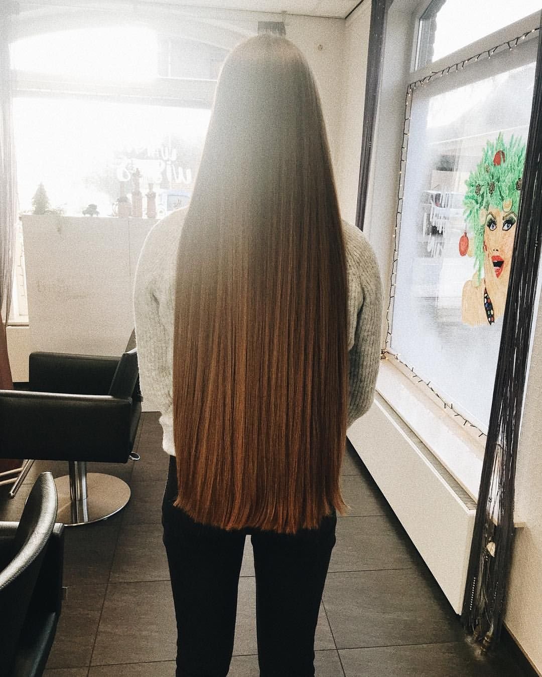 Срез волос Лисий хвост