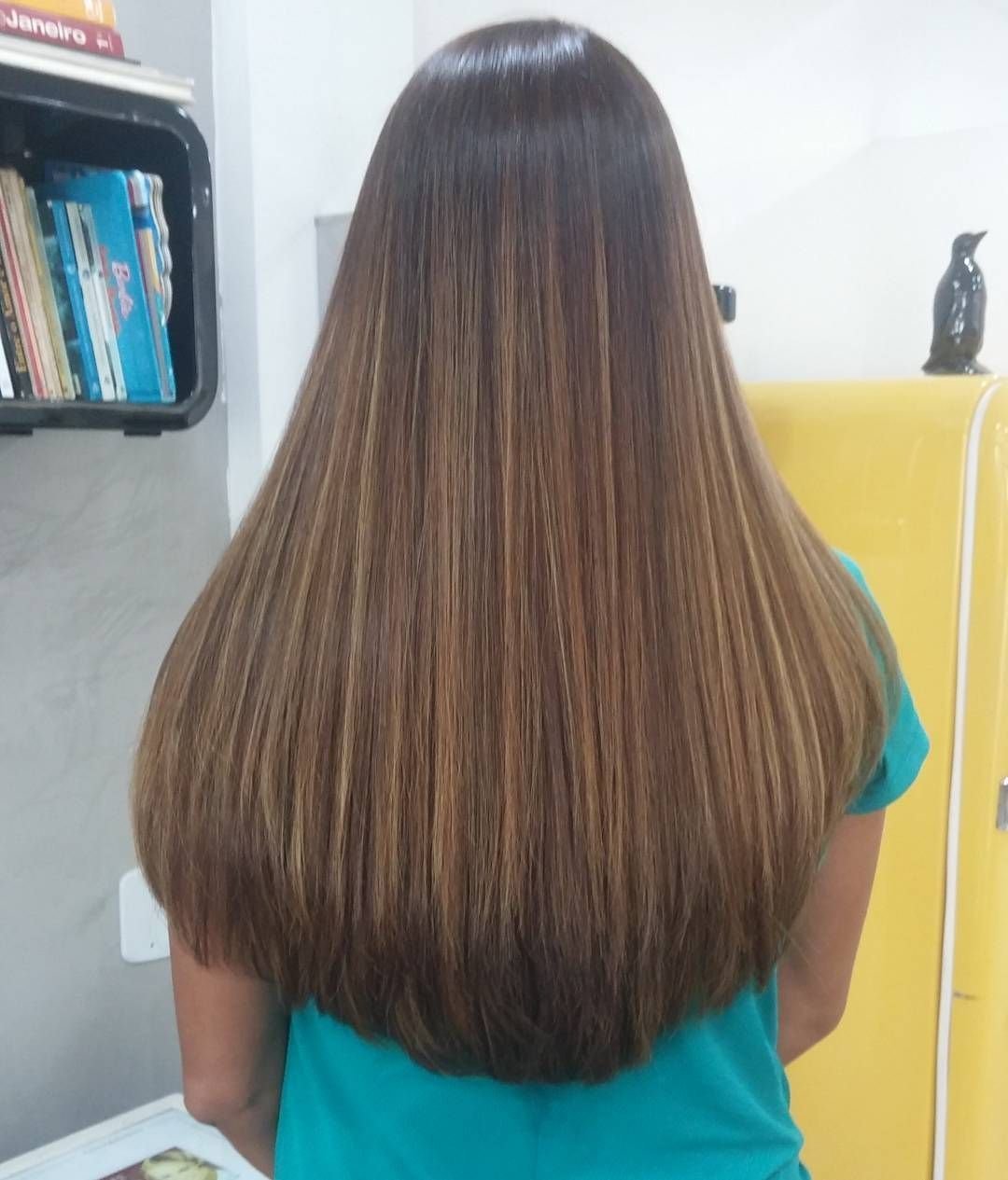 Мягкий срез на волосах