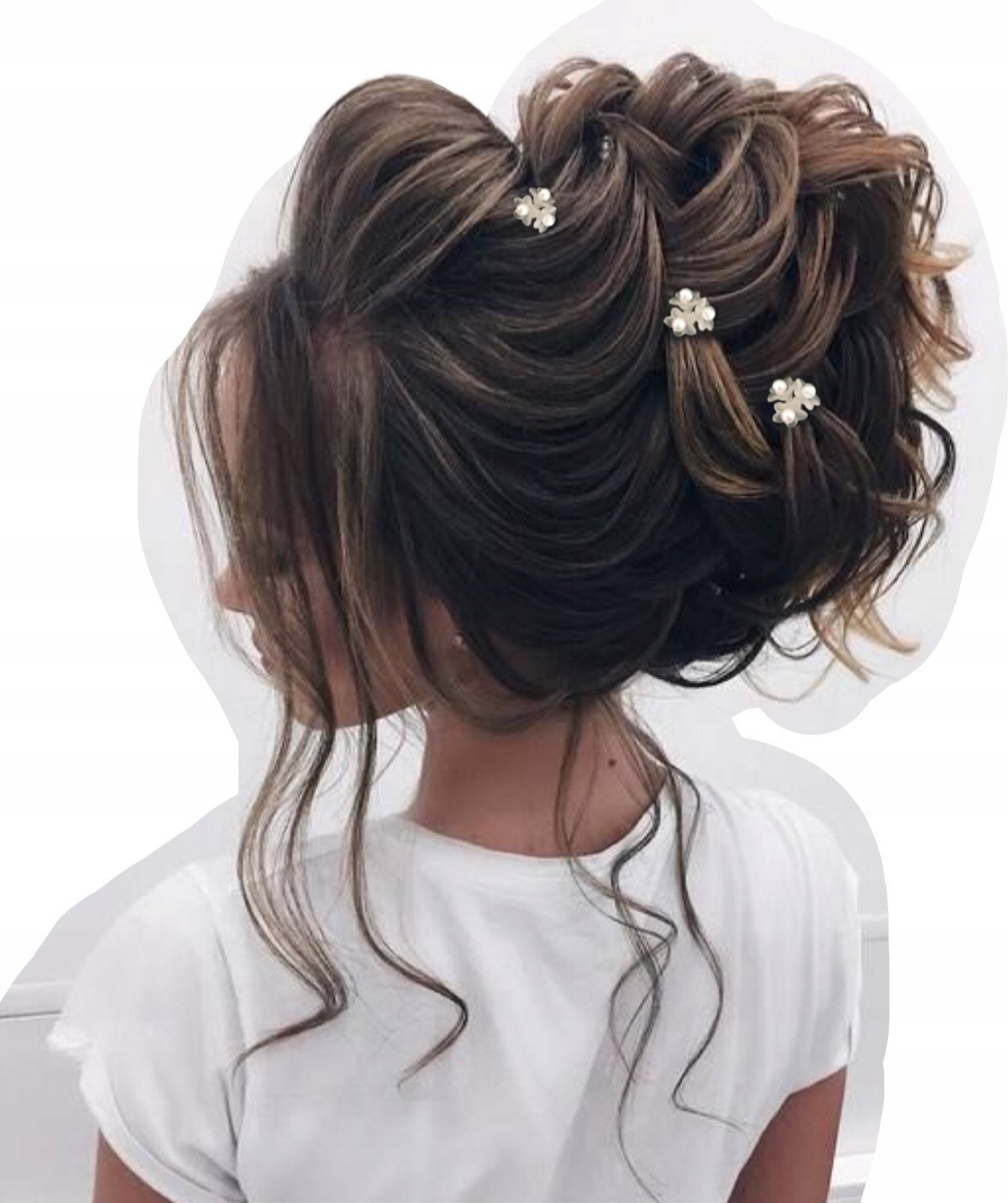 Пучок на короткие волосы