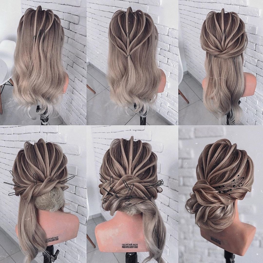 Прическа творческий беспорядок