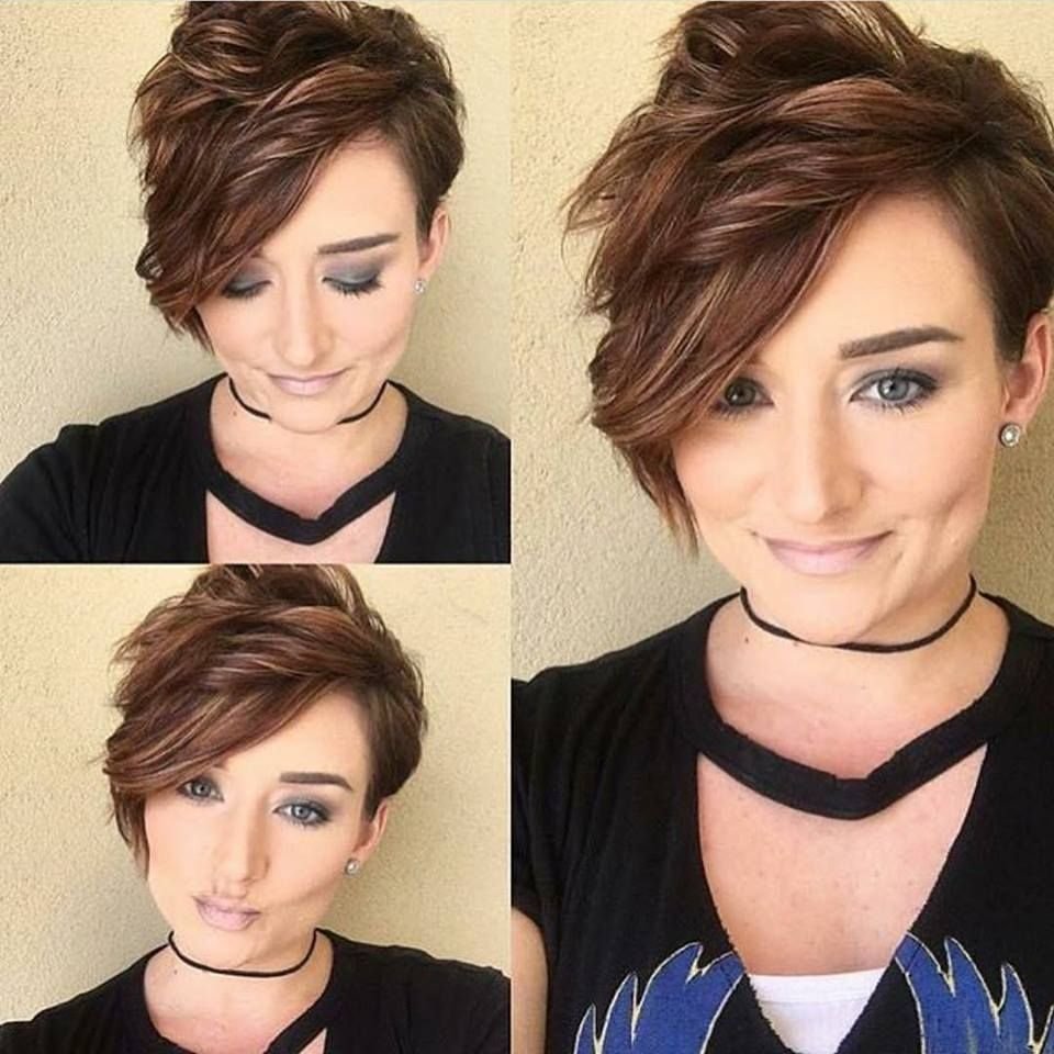 Укладка на короткие волосы асимметрия