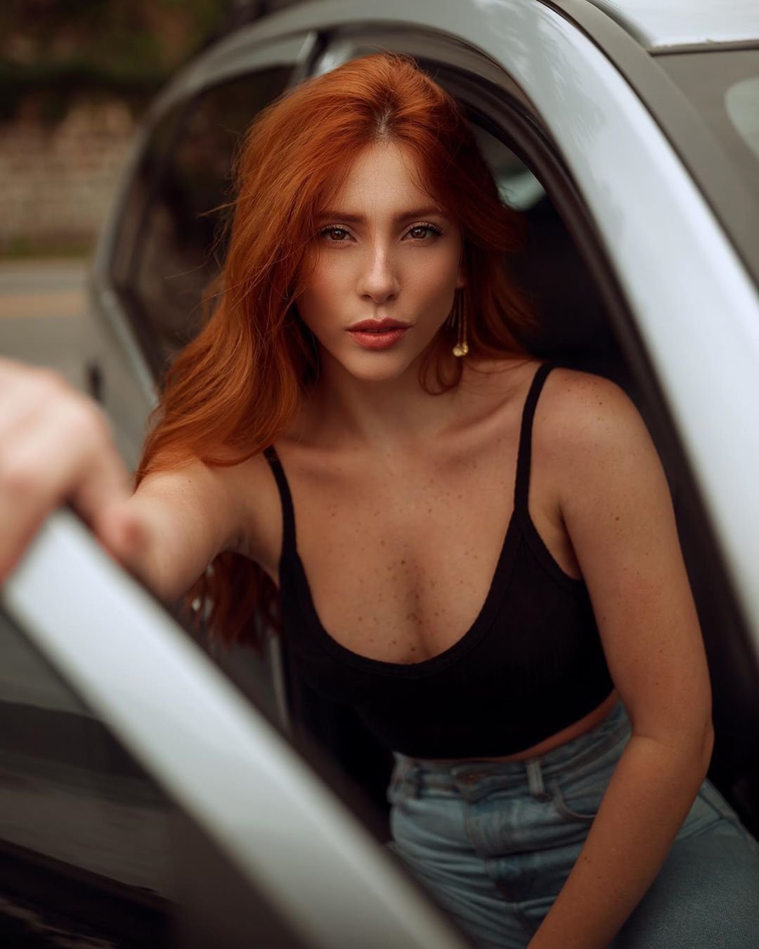 Рыжие волосы без лица